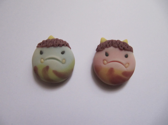 【オーダー】鬼【和菓子風】 1枚目の画像