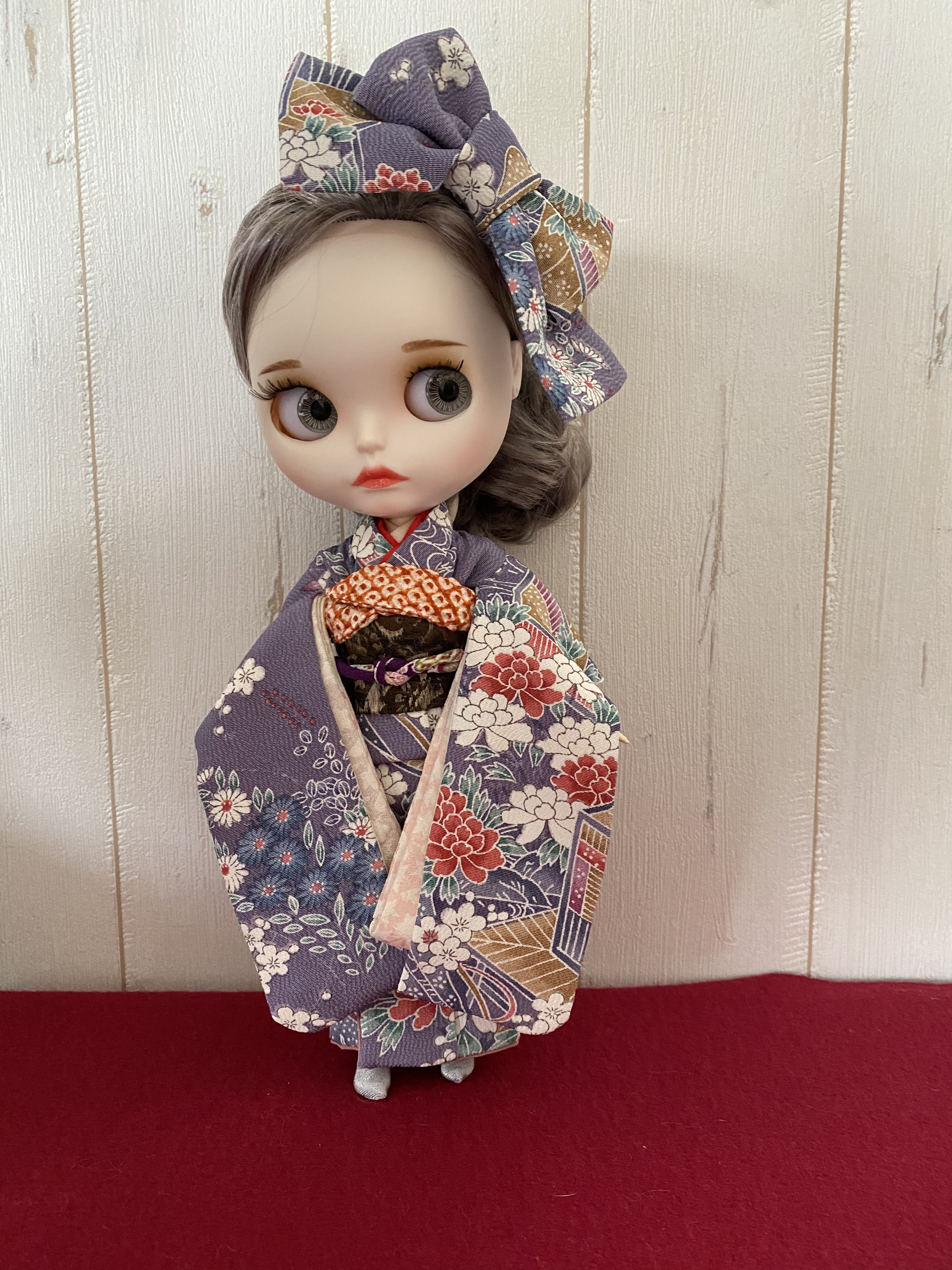 アイシードール　振り袖セット 22cmドールさん振袖 0183 ブライス アイシードール その他人形