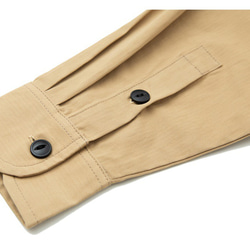 メンズレトロ春シャツポケットゆったり長袖シャツトップス  W187 14枚目の画像