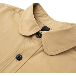 メンズレトロ春シャツポケットゆったり長袖シャツトップス  W187 7枚目の画像