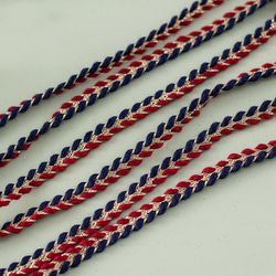SALE〈1M/幅10mm〉三つ編み ラメリボン ラメブレード　ラメ紐　全④色 4枚目の画像