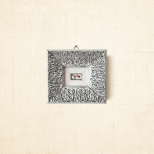 ミニ額縁 原画【 またかならず届けにくるから 】 18枚目の画像