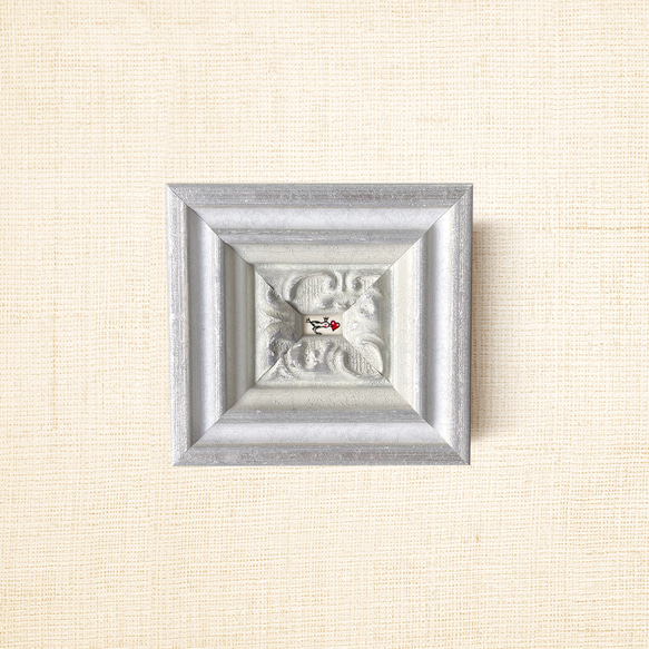 ミニ額縁 原画【 またかならず届けにくるから 】 14枚目の画像