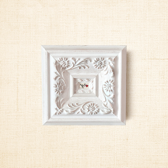 ミニ額縁 原画【 またかならず届けにくるから 】 17枚目の画像