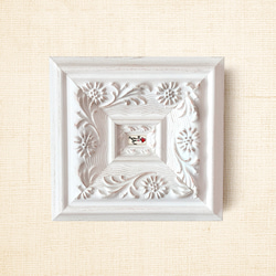 ミニ額縁 原画【 またかならず届けにくるから 】 2枚目の画像