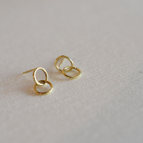 【n】 peau jewelry ポー ジュエリー あぽん フープピアス シルバーフープピアス - IBUQUI 下北沢にあるオーガニック