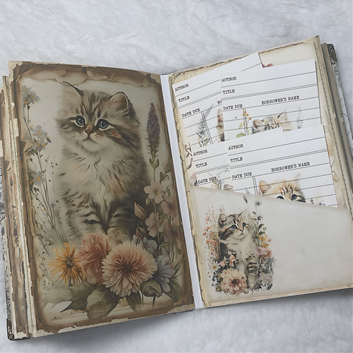 確認用 猫 おすそ分けファイル ハンドメイド （ご確認用】ワンコイン 