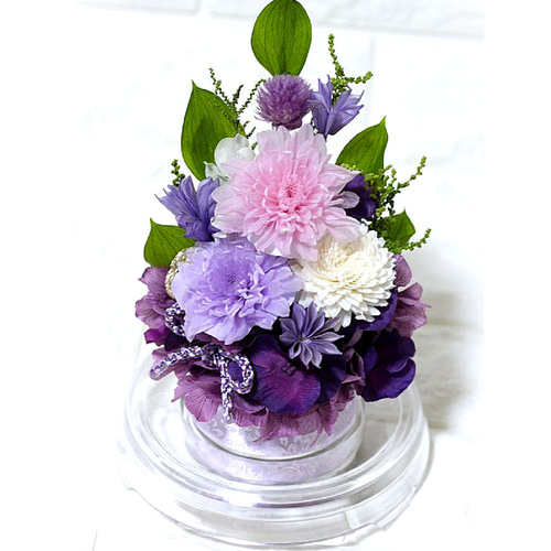 仏花 ドーム型 菊をベースにして心をこめてお作りします