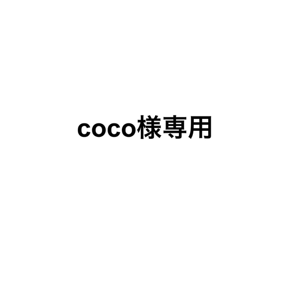 coco様専用 1枚目の画像