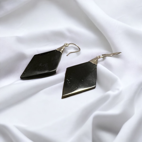 Abalone Style Rhombus 銀線細工 アバロンシェル アワビ 菱形