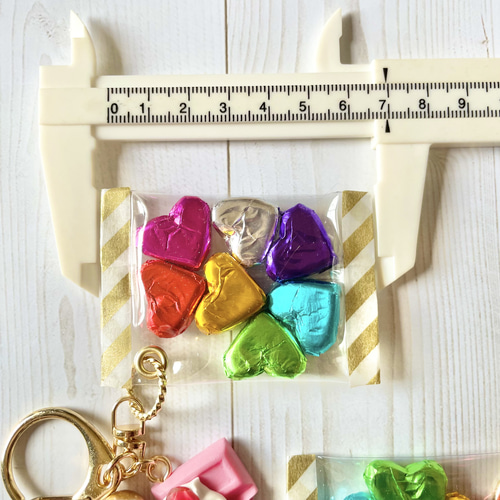 ハート チョコレート キャンディバッグ / キーホルダー / バッグ