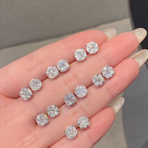 天然ダイヤモンドピアス0.52ct k18 ピアス（スタッド・一粒） パール