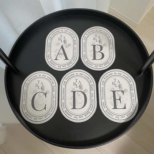 結婚式 テーブルナンバー【1枚50円】 その他ペーパーアイテム ykwpic