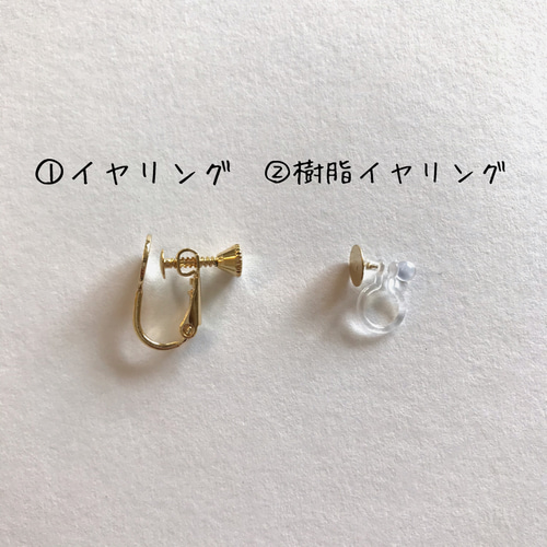 選べる10色！まんまるお花ピアス イヤリング ピアス（スタッド