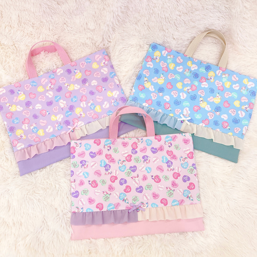 キャンディ ユニコーン♡フリル レッスンバッグ セット☆入園