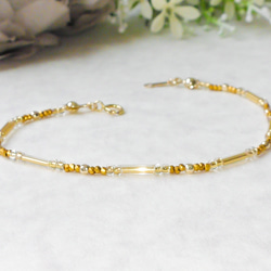 再販×4❯ No. 59 カレンシルバー☆ブレスレット (スイスブルートパーズ