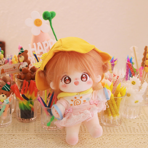 創作キャラ　ぬいぐるみ　着せ替え　20cm うさぎ　ピンク　女の子 創作キャラ ぬいぐるみ 着せ替え 20cm うさぎ ピンク 女の子