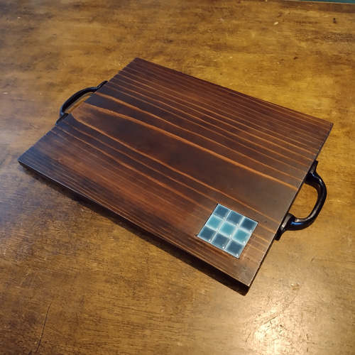 アンティーク　マッシュルーム　キノコ　トレー　お盆 アンティーク マッシュルーム キノコ トレー お盆 天然無垢材】 ※受注