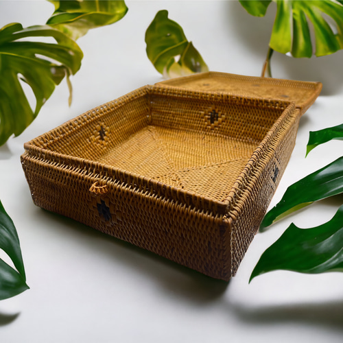 作家様 小物入れ アタ細工 スクエア BOXケース 小物入れ スパイス入れ 裁縫道具 薬箱