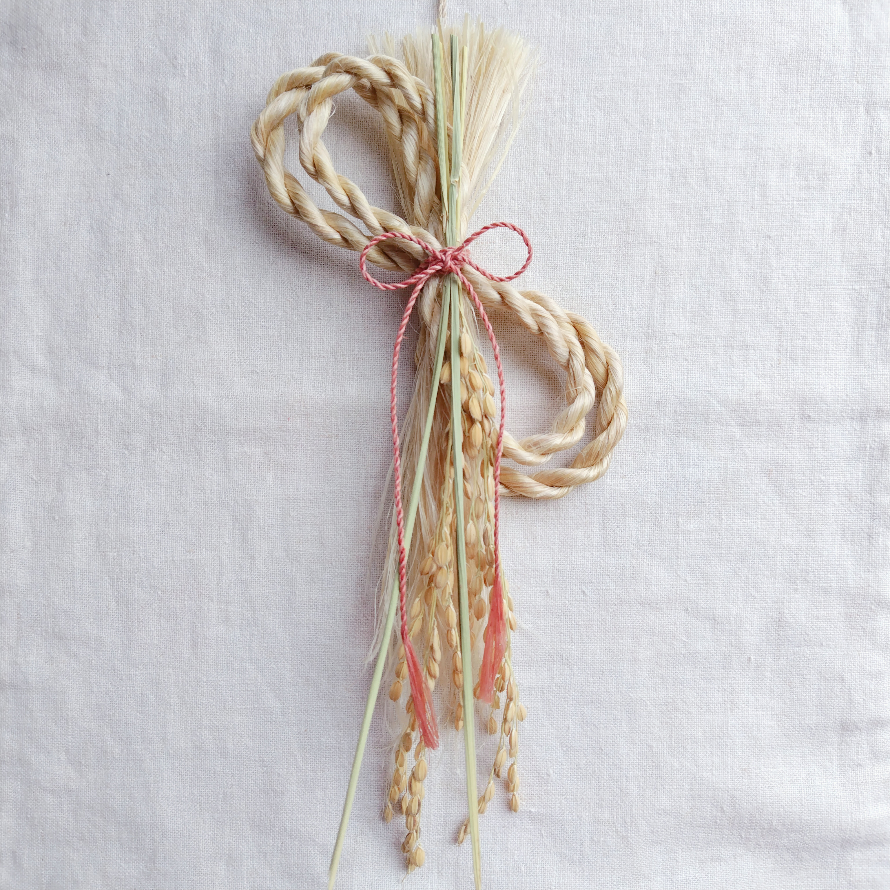 精麻のしめ飾り【3個セット】 精麻のしめ飾り【3個セット】