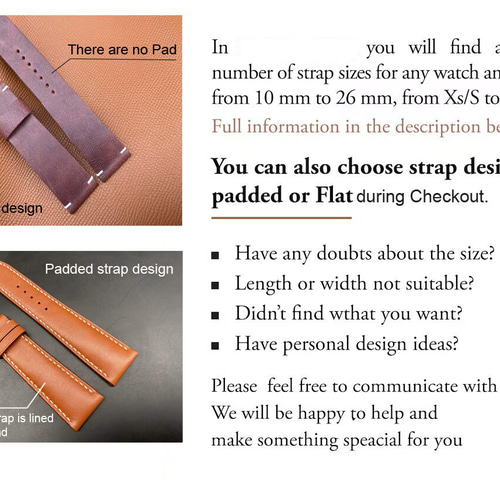 オメガ　レザーストラップ&ホールディングクラスプ　美品　20㎜/18㎜ OMEGA バックル付きレザー時計ストラップ 21mm、20mm、18mm - Deville