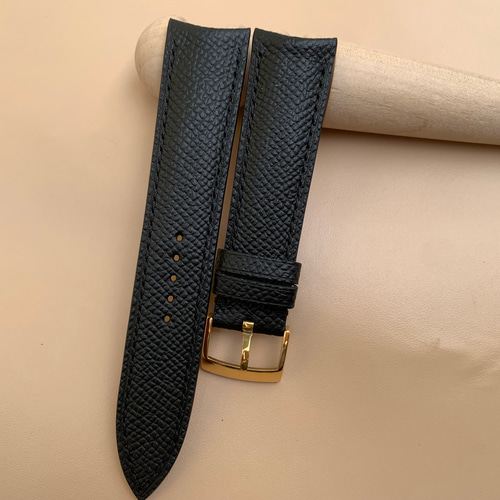 OMEGA オメガ　ストラップ　純正　レザーベルト　ラグ幅21mm 未使用 OMEGA バックル付きレザー時計ストラップ 21mm、20mm、18mm