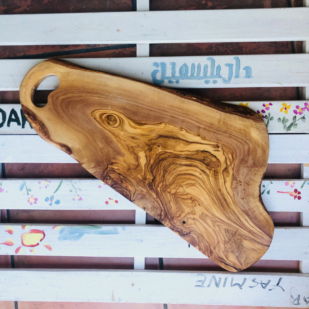 オリーブの木 ボード 音楽を奏でよう 特大約56cm ◇オリーブの木 【特大