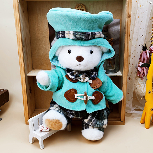 10cm おもちゃ 着せ替えぬいぐるみ 30cm 洋服 ぬい服 スーツ 紳士服 軍服