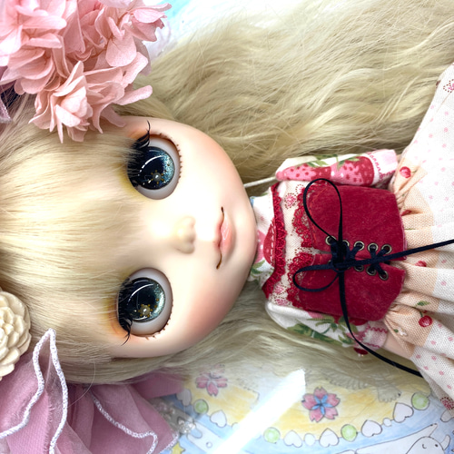 ブライスアウトフィット 春苺のドレス その他人形 アトリエ