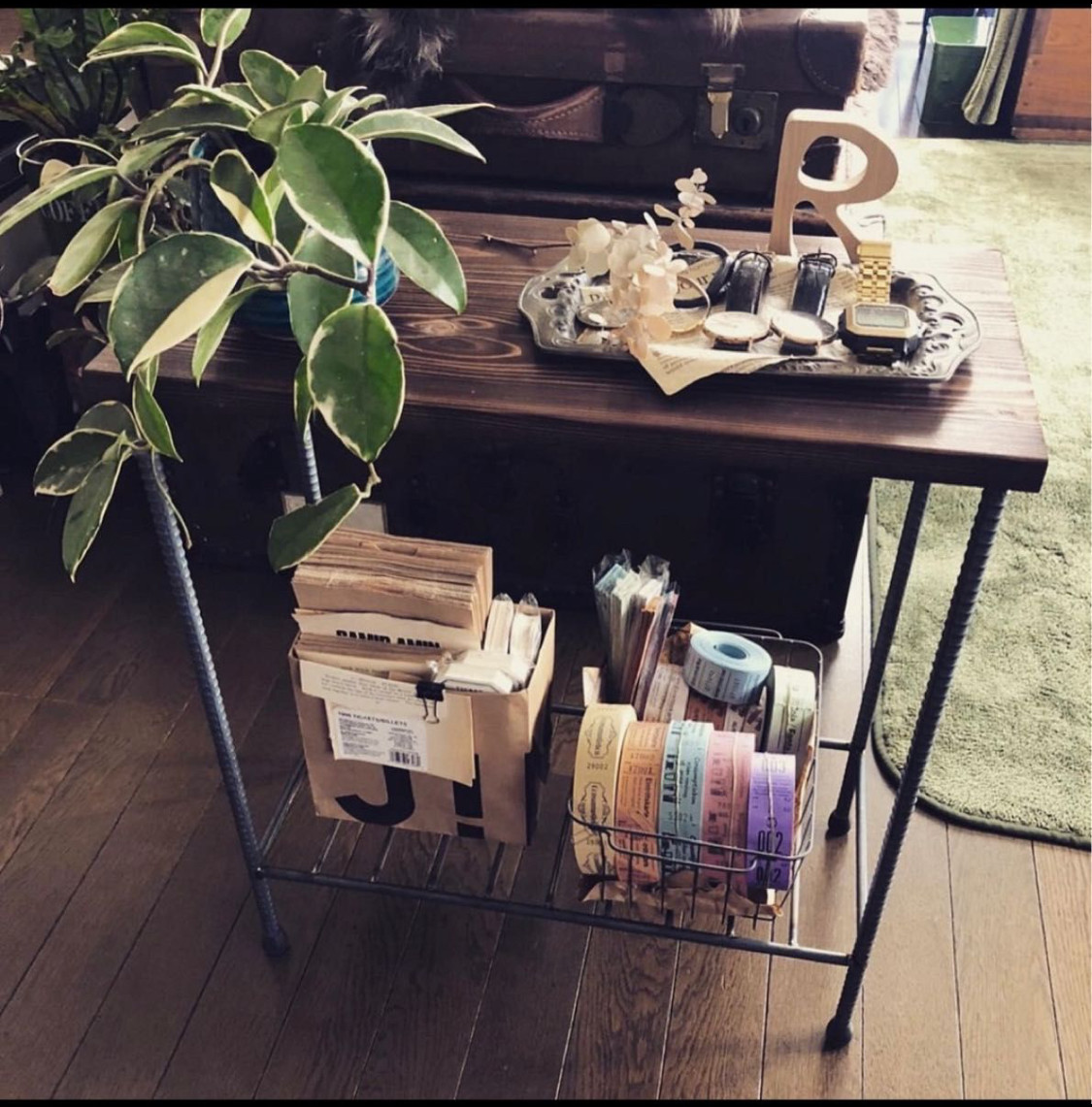 アイアンラック　インダストリアル　男前　アイアン家具　オーダーメイド