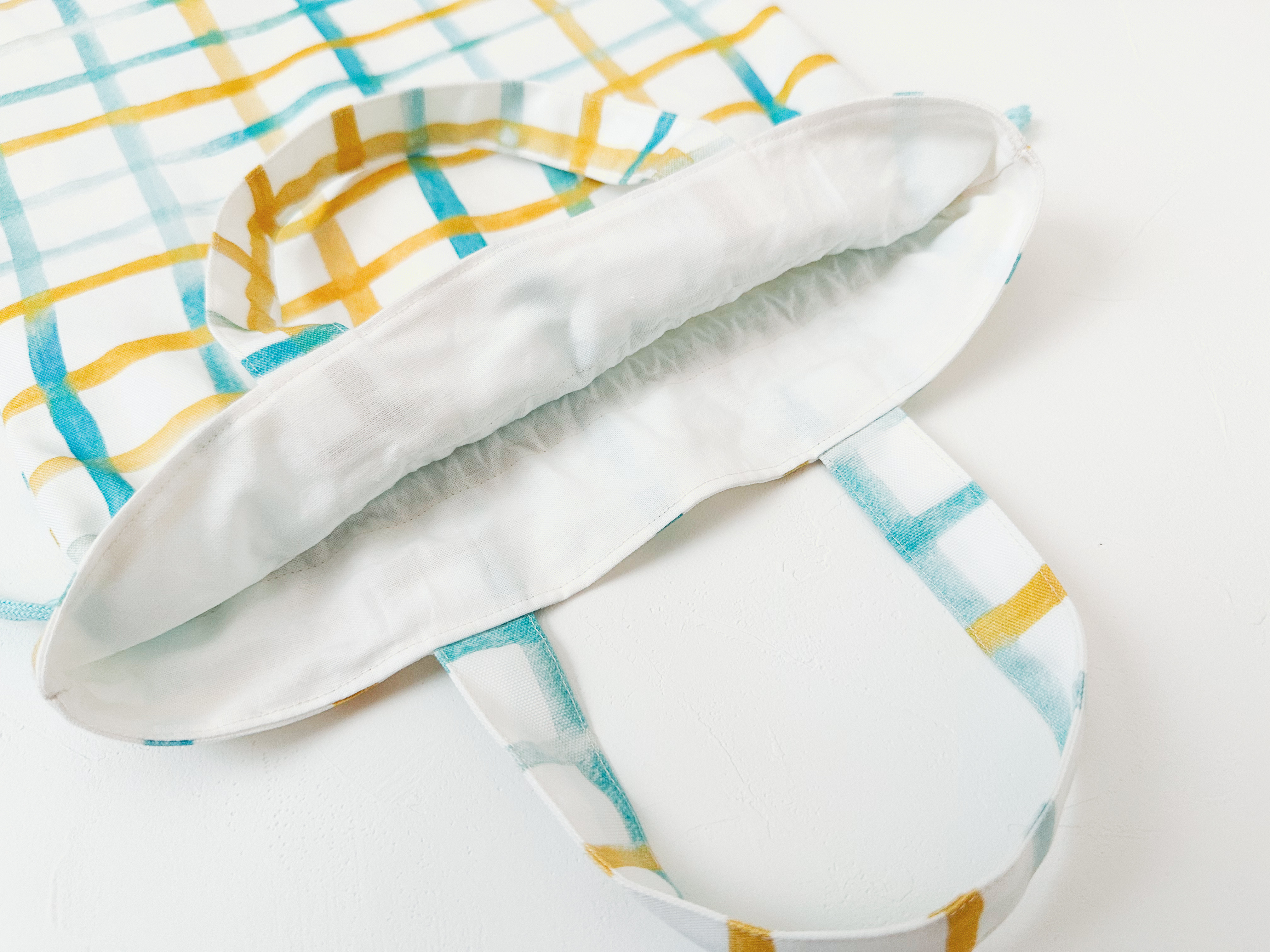 やさしい色の入園入学セット　春色チェック　こんぺいとうの森からの贈りもの　レッスンバッグ　体操着袋　上履き入れ