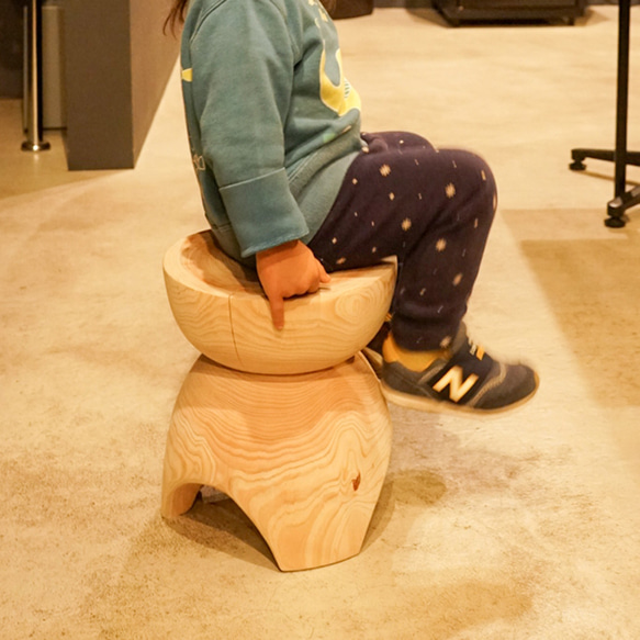sawara stool 生木