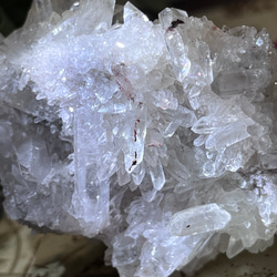 ヒマラヤ　マニカラン産　花水晶  クリスタル　原石　クラスター　フラワー　勾玉 13枚目の画像