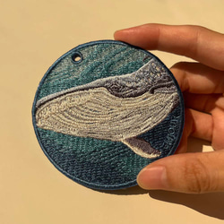 クジラ 刺繍 のおすすめ人気通販 検索結果｜Creema(クリーマ