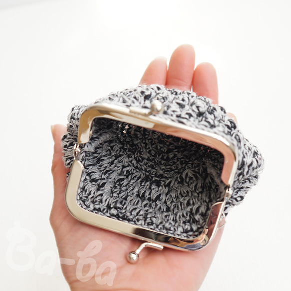 Ba-ba handmade Popcorn crochet coinpurse No.C1721 第6張的照片