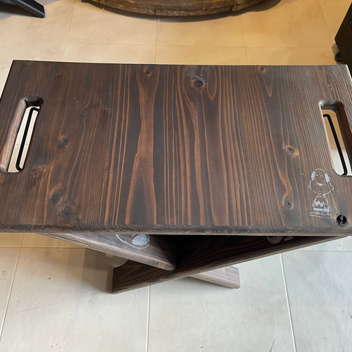 即納 hotaru 薪ラック 焚き火台 テーブル キャンプ BBQ お洒落