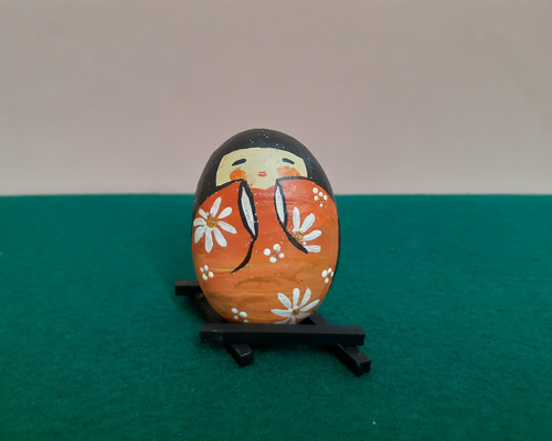 0651　こけし 置物 カラーストーン 0651 こけし 置物 カラーストーン 0651 こけし 置物 カラーストーン