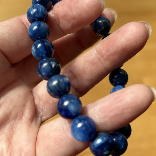 ブルーカイヤナイトブレスレット