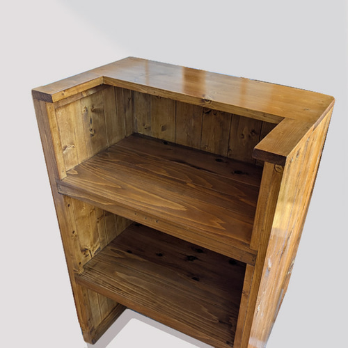 ハンドメイドレジ台　棚　カウンター カウンター レジ台 サイズ・デザイン・カラーのオーダー可能