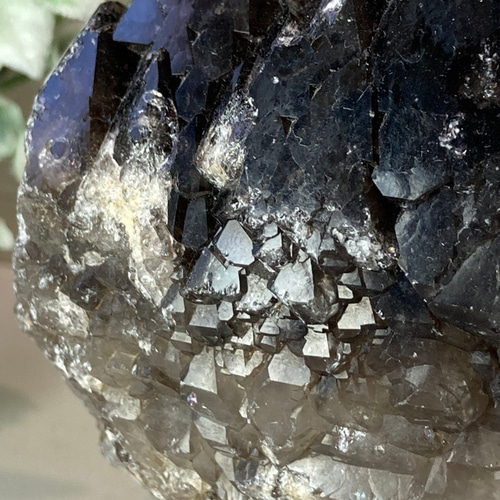 トライゴーニック ✨ 虹入り　モリオン　黒水晶　原石　ラフストーン ジョージ様お取置き カテドラル✨ モリオン 黒水晶 原石 ラフ