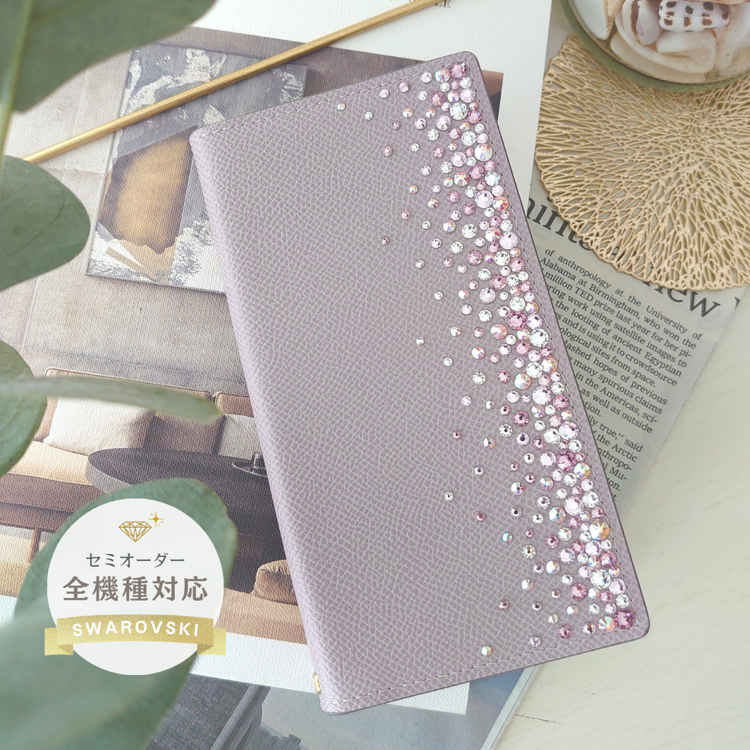 バンクシー　スマホケース　iPhone7.8用ケース  SWAROVSKI キラキラ✧スワロフスキー -