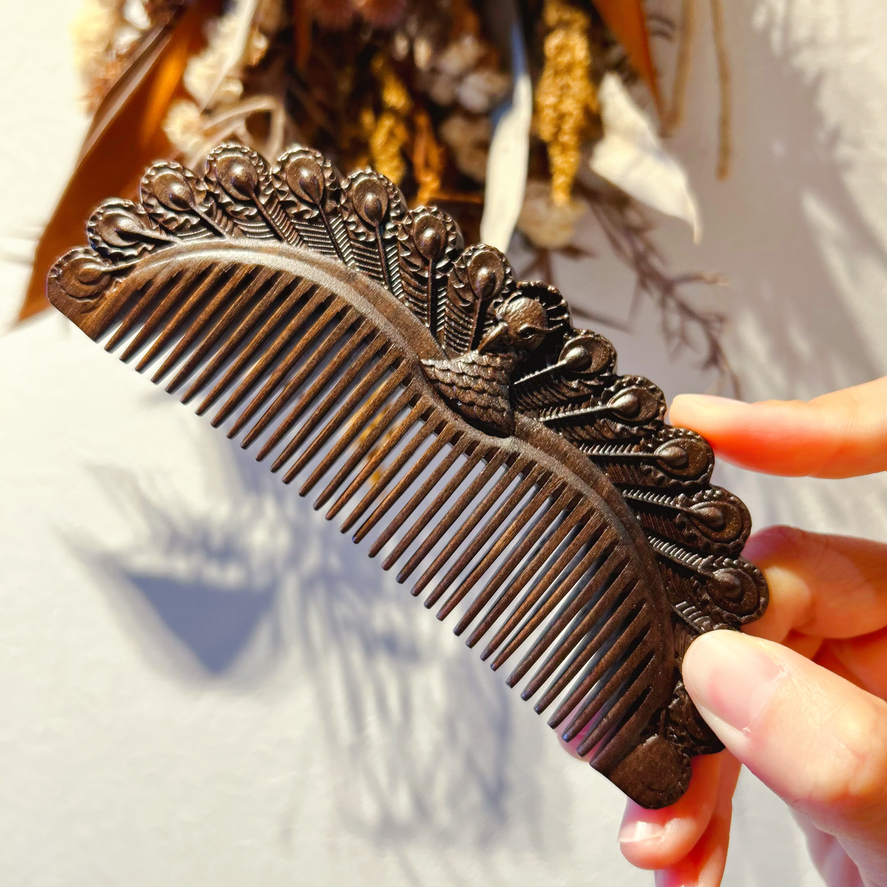 つげ櫛 じゅうそう 十三 クシ 日本製】薩摩つげ櫛 四寸 Made in Japan つげくしの商品ページ