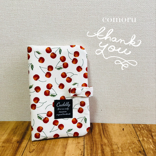 母子手帳ケース さくらんぼ 新品未開封 キープスマイリングチェリー