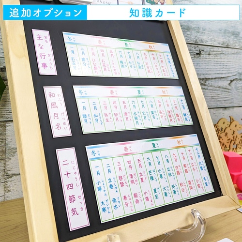 みにーさん様専用 前向き日めくりカレンダー 知育シンプル版 お