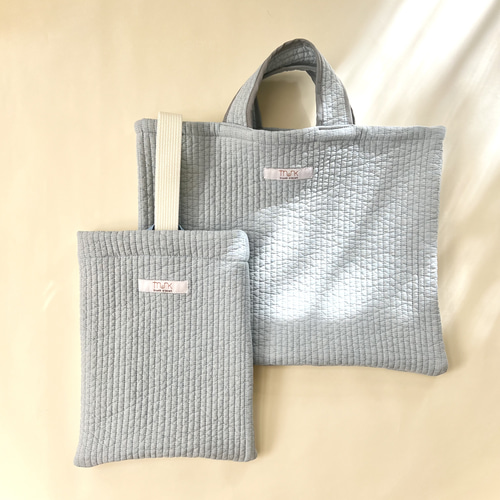 特集掲載/【入園入学2点セット】レッスンバッグ&上靴袋 全4色
