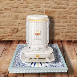 セール品！！灯油 薪ストーブ 暖炉 炉台 石油 タイル モザイク アート