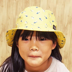 調節HAT♪【日本製】ベビー帽子/キッズ帽子/子供帽子/UVカット/12-2008 4枚目の画像