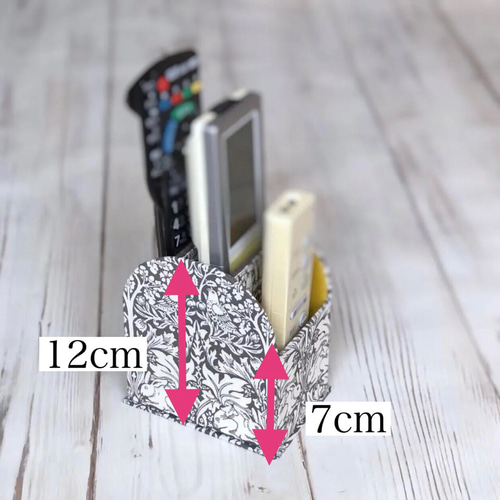 リモコンスタンド＜カルトナージュ＞ウィリアムモリス いちご泥棒