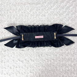 艶傘×オールブラック編み上げヘッドドレス② 10枚目の画像