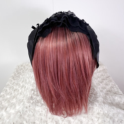 艶傘×オールブラック編み上げヘッドドレス② 5枚目の画像
